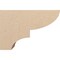 Ekena Millwork 9"W x 27"D x 18"H Classic Ridgewood Rough Cedar Woodgrain TimberThane Corbel, Primed Tan CORUR09X27X18RIDRCPR - alternate 6